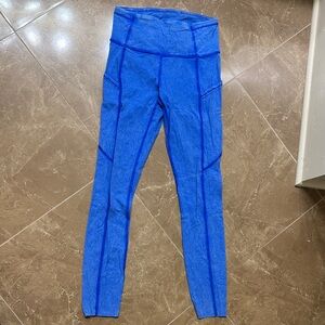 lululemon athletica Blue Leggings